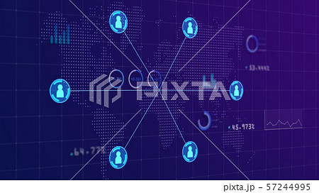 Block chain concept. 57244995