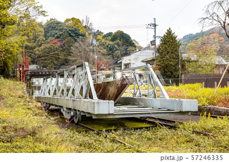 蹴上船溜 インクラインの台車 琵琶湖疏水 蹴上船溜 インクラインの台車 琵琶湖疏水 57246335