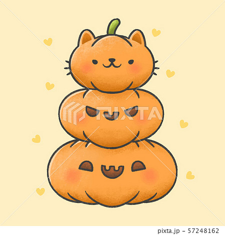 cats in pumpkins