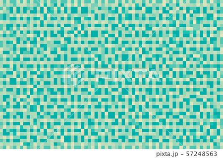 Abstract cyan blue gradient background. Texture with pixel square blocks. Mosaic pattern. Abstract cyan blue gradient background. Texture with pixel square blocks. Mosaic pattern. 57248563