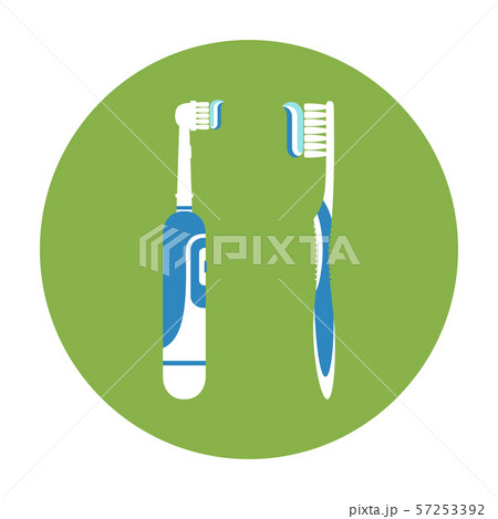 toothbrush with toothpaste in handle