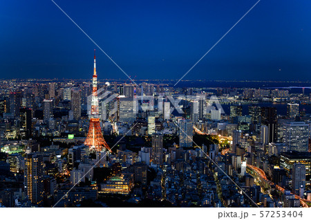 東京都心夜景 東京都心夜景 57253404