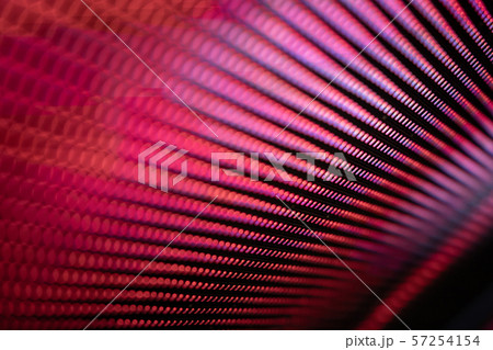 CloseUp LED blurred screen. LED soft focus 57254154