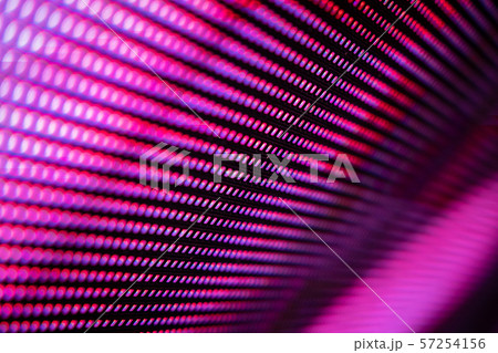 CloseUp LED blurred screen. LED soft focus 57254156