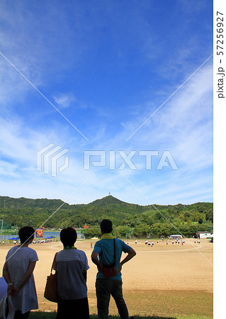 過疎地の中学校の体育祭 57256927