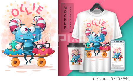 Set monster friends - mockup for your idea 57257940