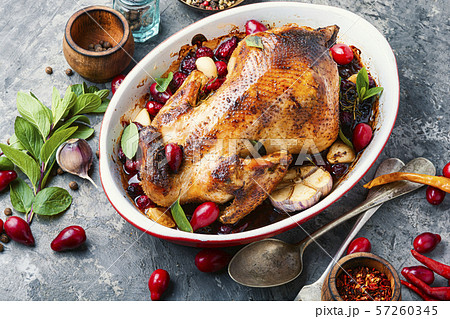 Baked whole chicken Baked whole chicken 57260345