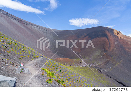 富士山 宝永山 宝永火口 富士山 宝永山 宝永火口 57262778