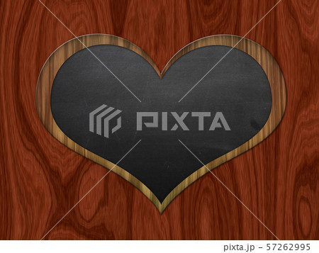 Heart shaped chalkboard Heart shaped chalkboard 57262995