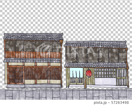 Small restaurant watercolor material Small restaurant watercolor material 57263498