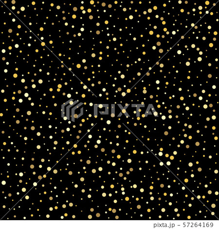 Gold flying dots confetti magic cosmic christmas vector. Confetti celebration. Gold flying dots confetti magic cosmic christmas vector. Confetti celebration. 57264169