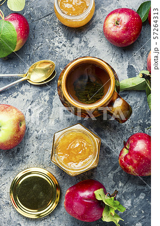 Fresh apple jam Fresh apple jam 57264313