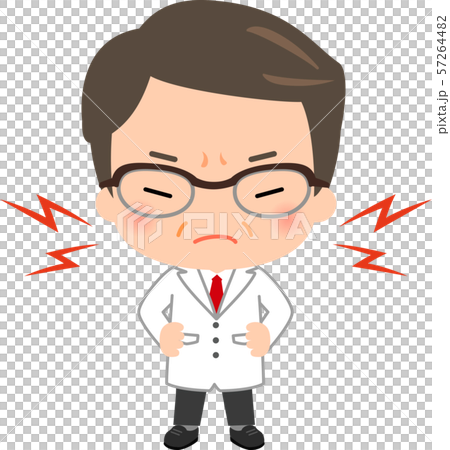 威圧的な医者の男性 威圧的な医者の男性 57264482