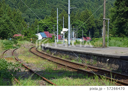 磐越西線の旅 真夏の徳沢駅 磐越西線の旅 真夏の徳沢駅 57266470