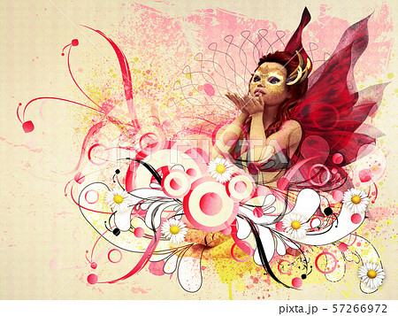 Abstract floral fairy Abstract floral fairy 57266972