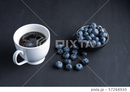 Blueberry antioxidant organic superfood in ceramic Blueberry antioxidant organic superfood in ceramic 57268930