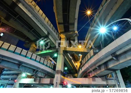箱崎ジャンクション 夜景 箱崎ジャンクション 夜景 57269856