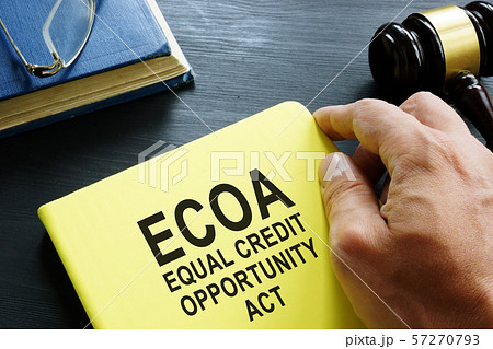 Equal credit opportunity act ECOA on the table. 57270793