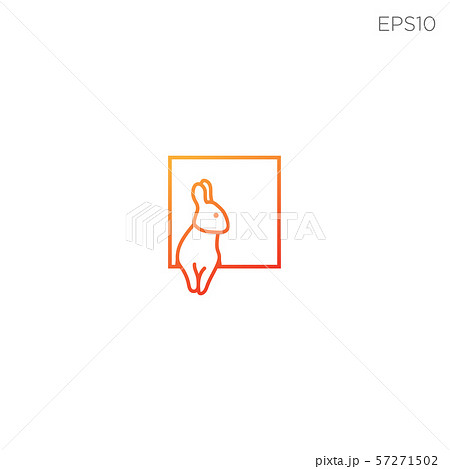 rabbit bunny logo or symbol vector illustration rabbit bunny logo or symbol vector illustration 57271502