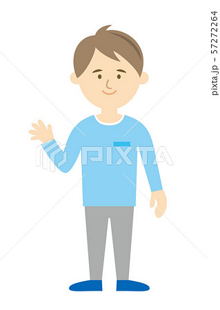 男の子イラストイメージ 男の子イラストイメージ 57272264