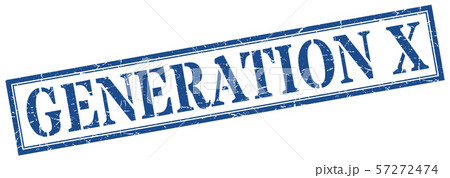 generation x stamp. generation x square grunge 57272474