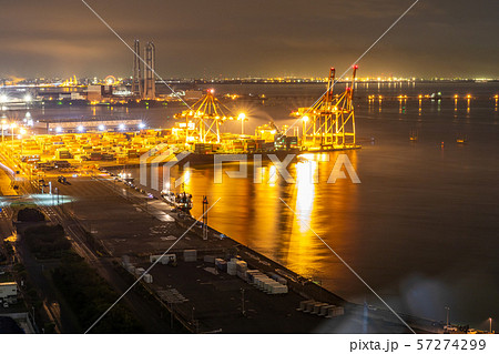 工場夜景 57274299