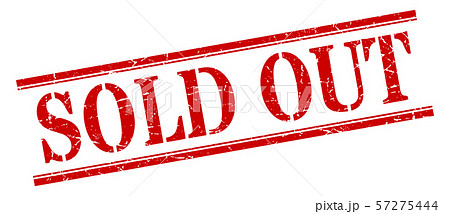 sold out stamp. sold out square grunge sign. sold 57275444