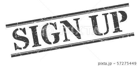 sign up stamp. sign up square grunge sign. sign up 57275449