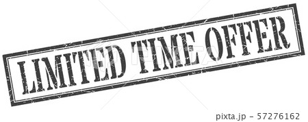 limited time offer stamp. limited time offer 57276162
