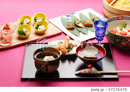 ひな祭りの和食のイメージ ひな祭りの和食のイメージ 57276479