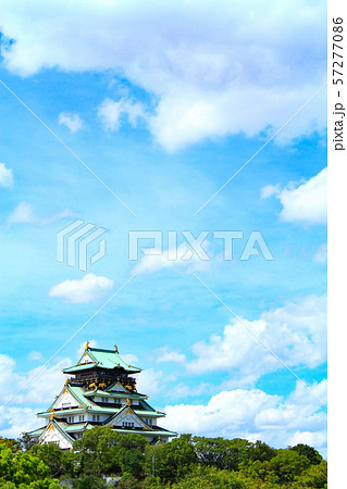大阪市 大阪城の風景 大阪市 大阪城の風景 57277086