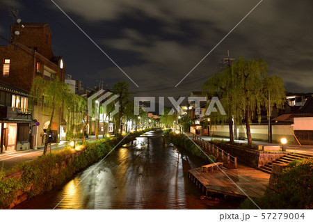 京都・白川の夜景 京都・白川の夜景 57279004