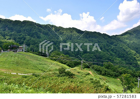 夏の湯沢高原リフト 大峰山方面 夏の湯沢高原リフト 大峰山方面 57281583