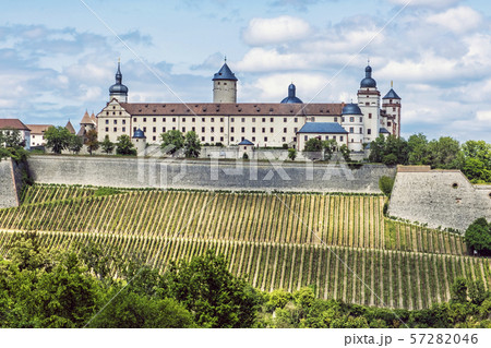 Marienberg fortress in Wurzburg, Bavaria, Germany Marienberg fortress in Wurzburg, Bavaria, Germany 57282046