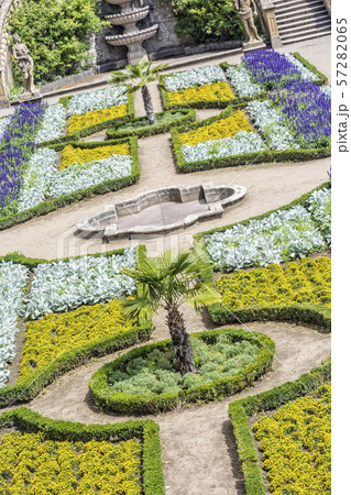 Decorative garden, Marienberg fortress, Wurzburg, Decorative garden, Marienberg fortress, Wurzburg, 57282065