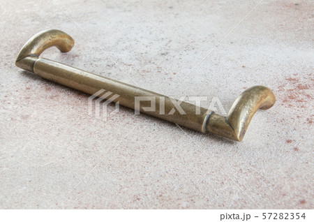 Vintage bronze door handle 57282354