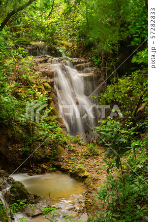Huay Mae Khamin Waterfall with trees. Nature 57282833