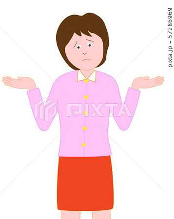 人間関係に悩む人のイラスト素材