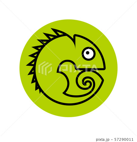 chameleon design template 57290011