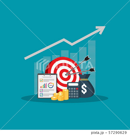 Return on investment ROI concept. business growth Return on investment ROI concept. business growth 57290629