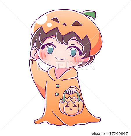 Premium Vector | Vector halloween cute character collection anime chibi  illustration