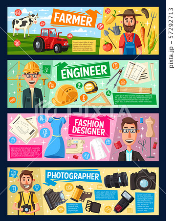 Engineer, farmer, fashion designer, photographer 57292713