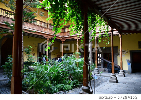 スペイン領、カナリア諸島、グランカナリア島、ラスパルマス、コロンブスの家 スペイン領、カナリア諸島、グランカナリア島、ラスパルマス、コロンブスの家 57294155