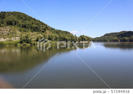 北海道当別町　当別ダム 57294916