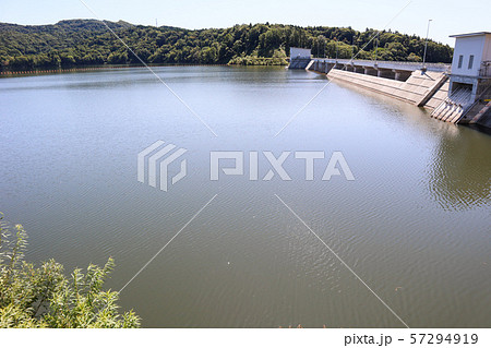 北海道当別町　当別ダム 57294919