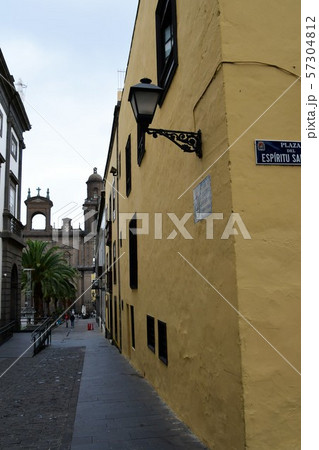 スペイン領、カナリア諸島、グランカナリア島、ラスパルマス旧市街 57304812