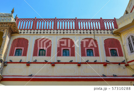 Old buildings in Jaipur, India 57310288