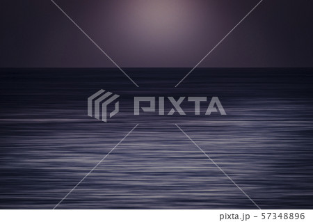 Gray seascape at sunset 57348896