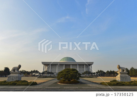 韓国の風景 国会 国会議事堂 57350125