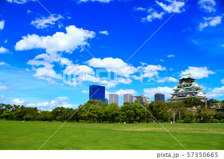 大阪市 大阪城の風景 大阪市 大阪城の風景 57350665